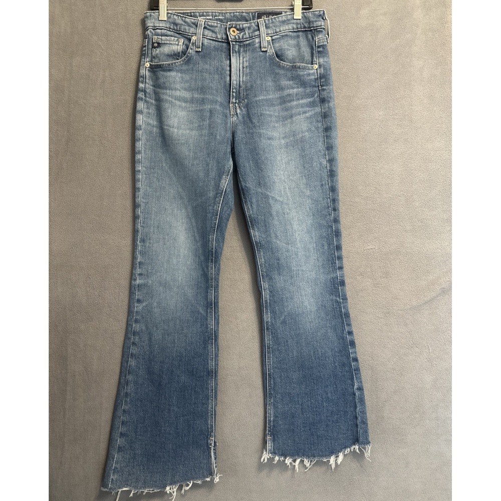AG Adriano Goldschmied Farrah Boot‎ Cut Mid-Rise Jeans Womens Size 29 *READ*